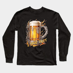 Mug Beers - I love beer Long Sleeve T-Shirt